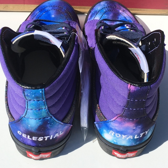 💥SOLD💥VANS SK8-Hi "Celestial Royalty" Cosmic Galaxy Sz 7 - Picture 11 of 16